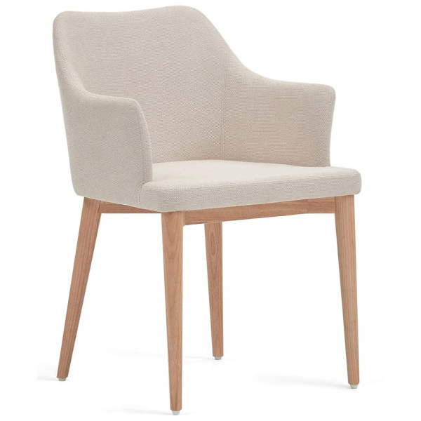 Стул La Forma CROFT CC0077KY12 Бежевый ткань-0