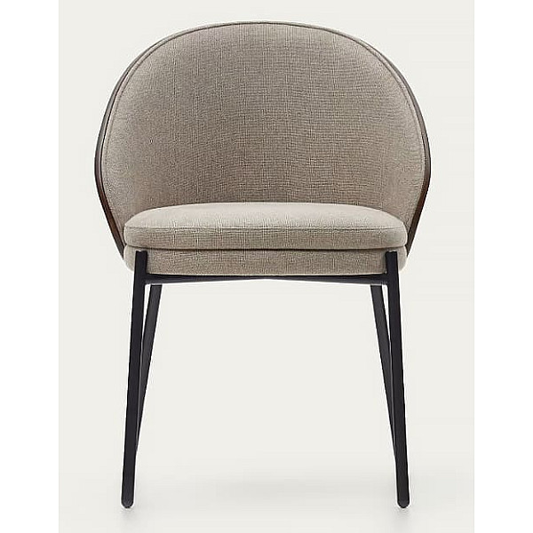 Стілець La Forma EAMY C0100003HE03 Світло-коричневий тканина Синель-7