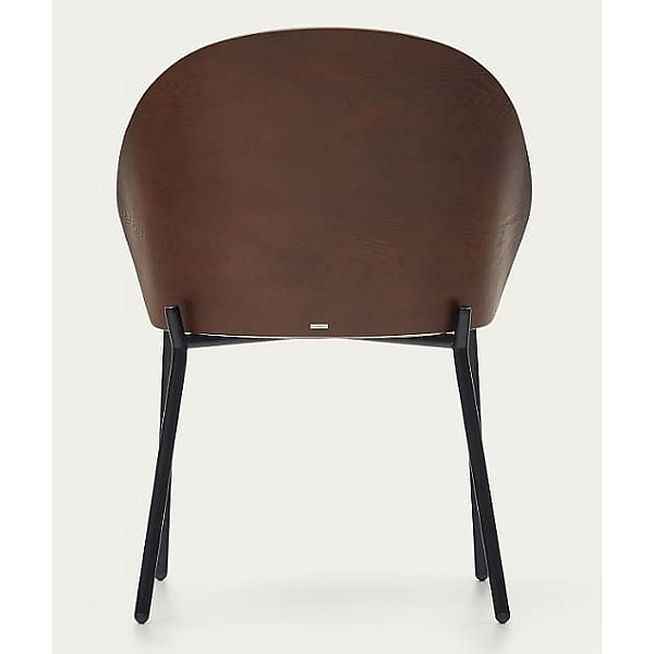 Стілець La Forma EAMY C0100003HE03 Світло-коричневий тканина Синель-10