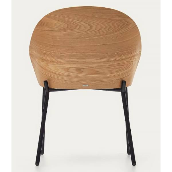 Стул La Forma EAMY C0100003HE12 Светло-серый ткань Синель-6