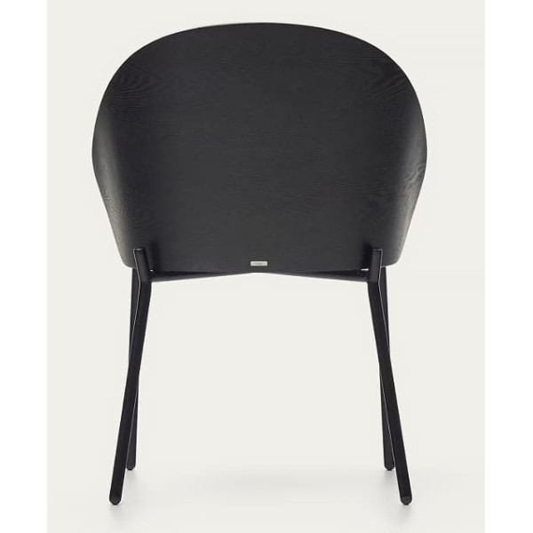 Стул La Forma EAMY C0100004HE12 Светло-серый ткань Синель-6