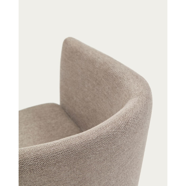 Стілець La Forma HARLAN CC0078KY10 Коричневий тканина-8