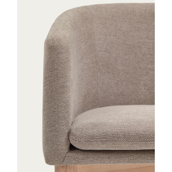 Стілець La Forma HARLAN CC0078KY10 Коричневий тканина-6