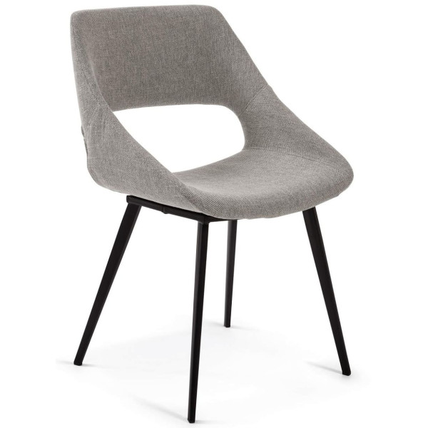 Стул La Forma Hest CC1149PK03 Светло-серый ткань-0