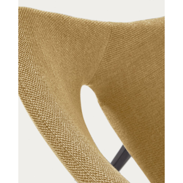 Стул La Forma Hest CC1149PK81 Горчичный ткань-4