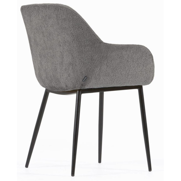 Стілець La Forma KONNA CC0934BG15 Темно-сірий тканина-5
