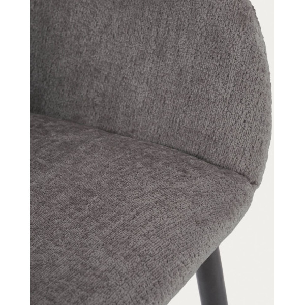 Стілець La Forma KONNA CC0934BG15 Темно-сірий тканина-8