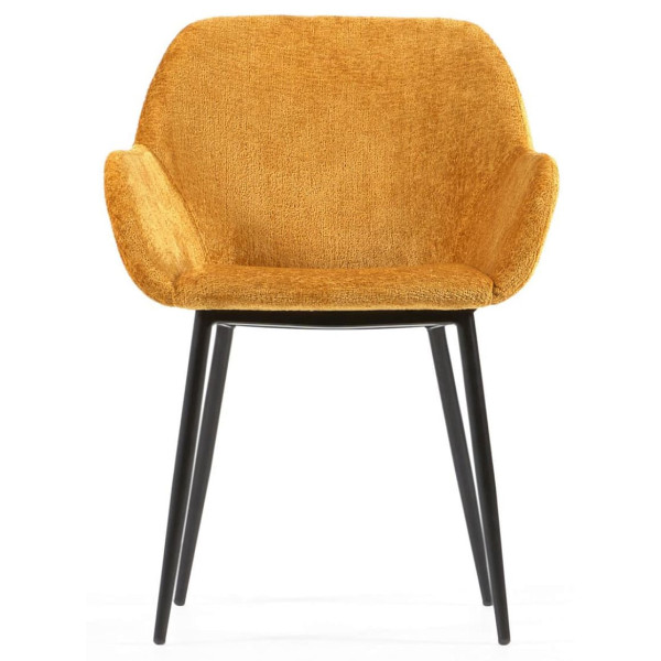 Стул La Forma KONNA CC0934BG81 Горчичный ткань-8