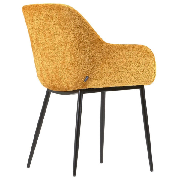 Стул La Forma KONNA CC0934BG81 Горчичный ткань-10
