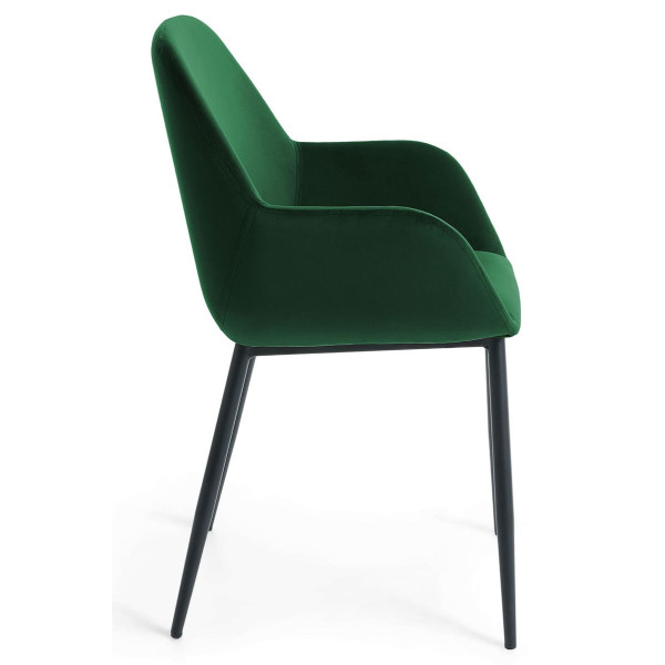 Стул La Forma KONNA CC0934J06 Зеленый бархат-3