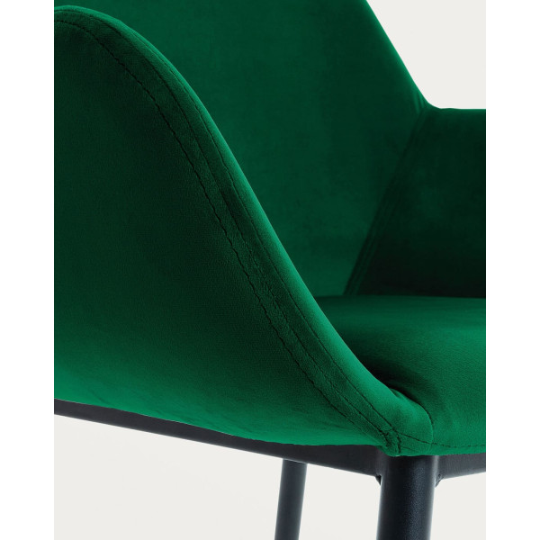 Стул La Forma KONNA CC0934J06 Зеленый бархат-5