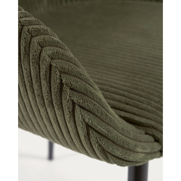 Стул La Forma KONNA CC0934LN19 Темно-зеленый вельвет-8