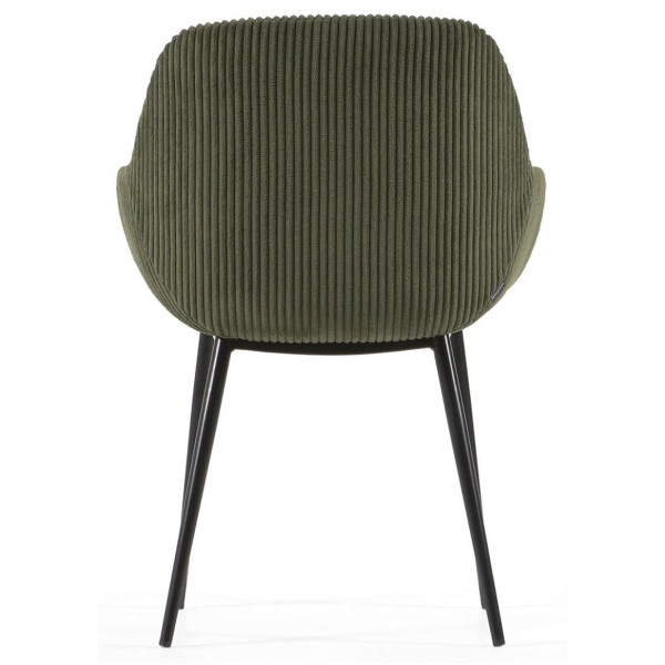 Стул La Forma KONNA CC0934LN19 Темно-зеленый вельвет-6