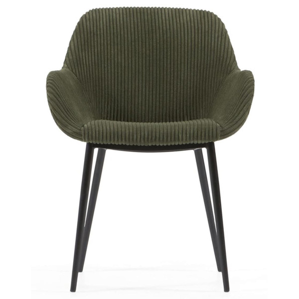 Стул La Forma KONNA CC0934LN19 Темно-зеленый вельвет-3