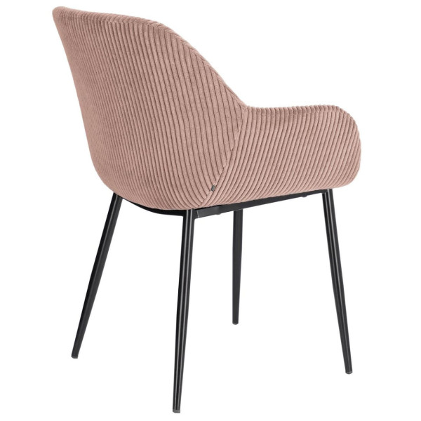 Стул La Forma KONNA CC0934LN24 Розовый вельвет-3