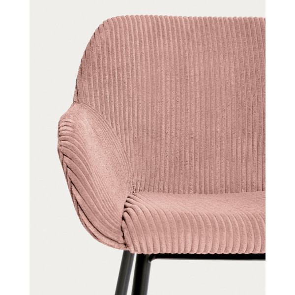 Стул La Forma KONNA CC0934LN24 Розовый вельвет-4