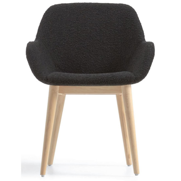Стул La Forma KONNA CC5212J01 Черный букле-3