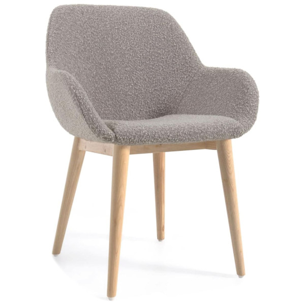 Стул La Forma KONNA CC5212J14 Серый букле-0