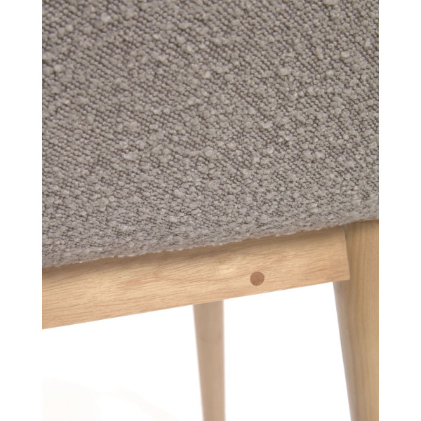 Стул La Forma KONNA CC5212J14 Серый букле-8