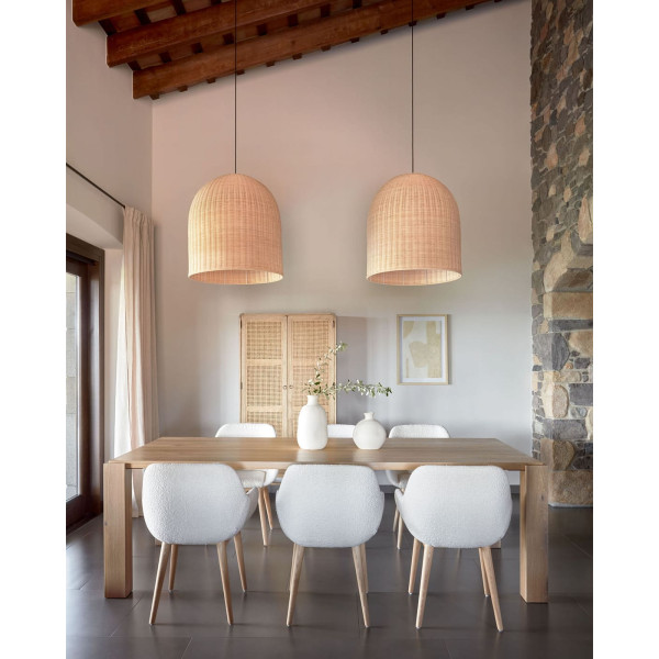 Стілець La Forma KONNA CC5212J33 Білий букле-3