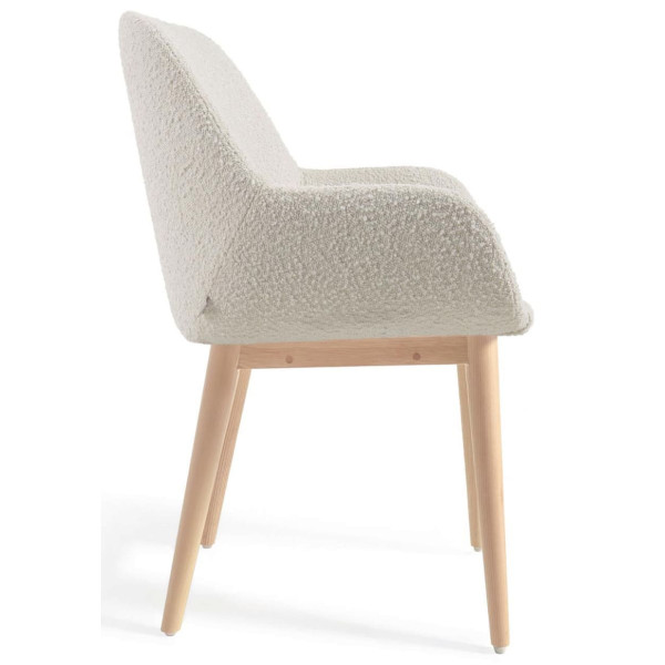 Стілець La Forma KONNA CC5212J33 Білий букле-6