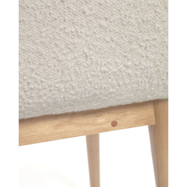 Стілець La Forma KONNA CC5212J33 Білий букле-10