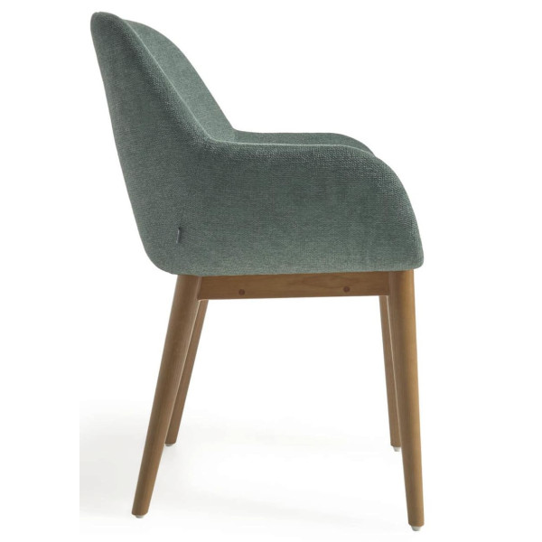 Стул La Forma KONNA CC5212KY19 Зеленый ткань синель-4