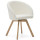 Поворотный стул La Forma MARVIN C0100112TB05 Белый букле