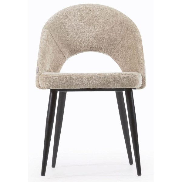 Стілець La Forma Mael CC2211BG12 Бежевий тканина-5