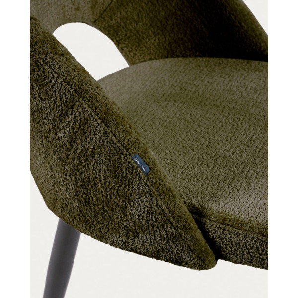 Стілець La Forma Mael Зелений CC2211BG19 тканина-6