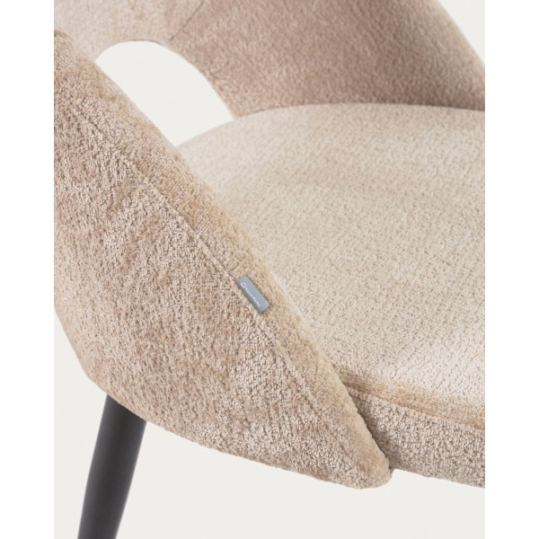 Стілець La Forma Mael CC2211BG12 Бежевий тканина-10