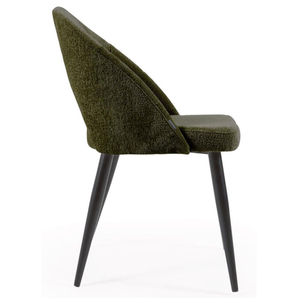 Стілець La Forma Mael Зелений CC2211BG19 тканина-3