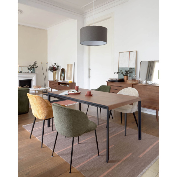 Стілець La Forma Mael CC2211BG12 Бежевий тканина-3