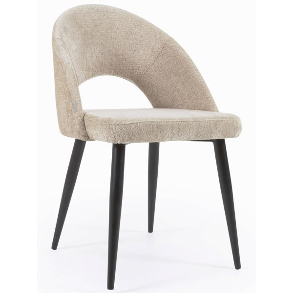 Стілець La Forma Mael CC2211BG12 Бежевий тканина-0