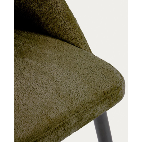 Стілець La Forma Mael Зелений CC2211BG19 тканина-8