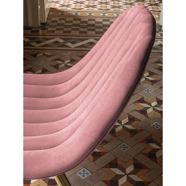 Стілець La Forma Marlene CC2210JU24 Рожевий тканина-3