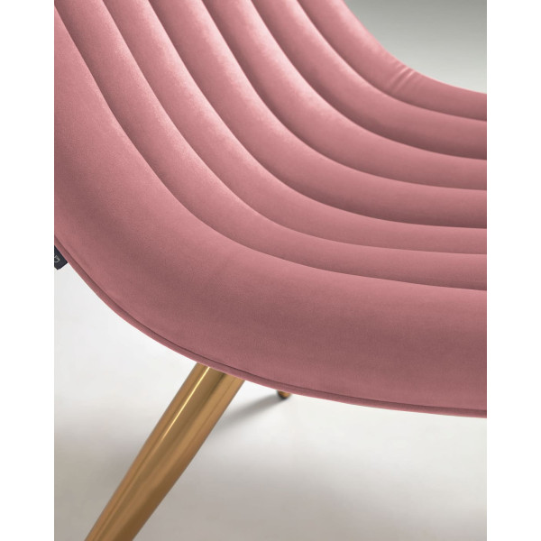 Стілець La Forma Marlene CC2210JU24 Рожевий тканина-7