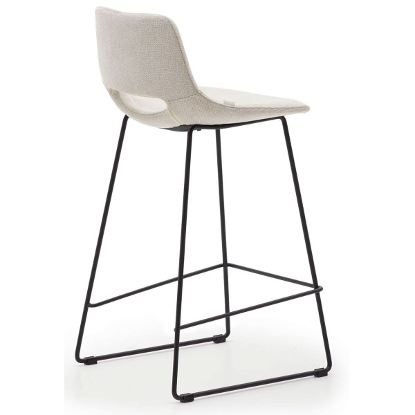 Полубарный стул La Forma ZAHARA C0600004JJ12 Бежевый ткань-4