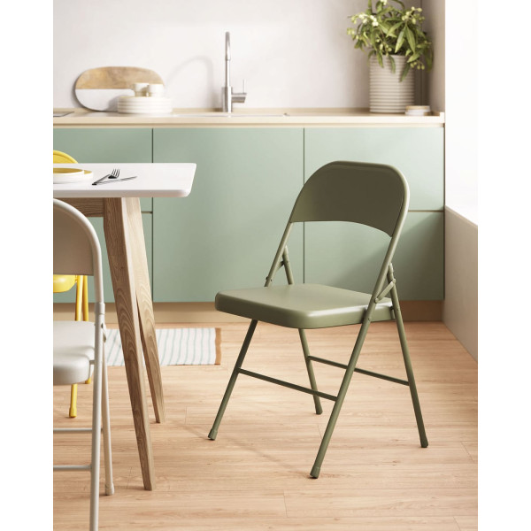 Стілець розкладний La Forma Aidana CC2093R19 Темно-зелений-1