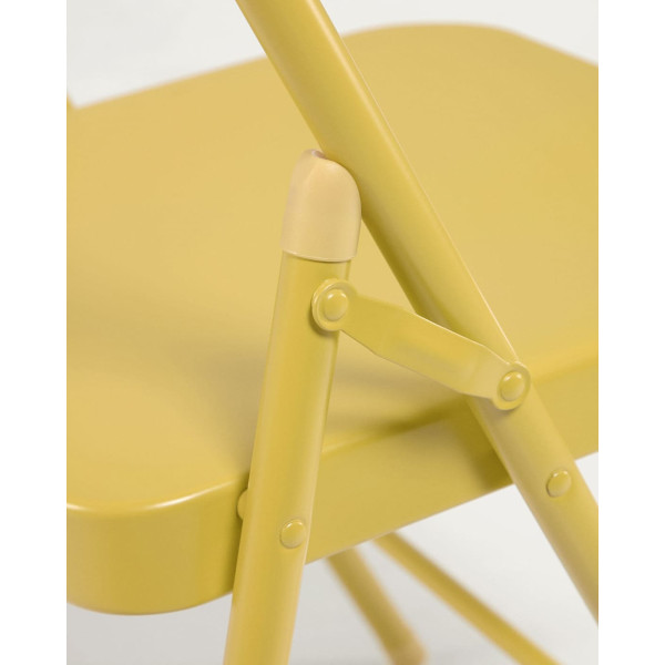 Стілець розкладний La Forma Aidana CC2093R81 Жовтий-6