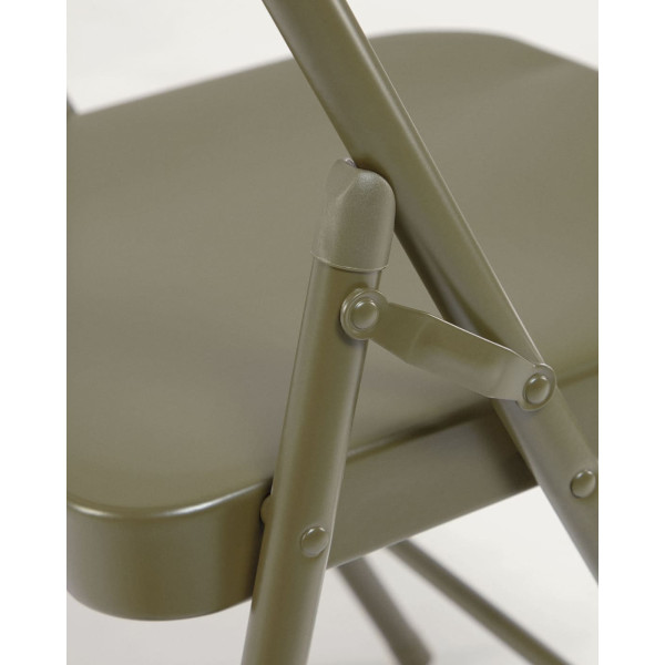 Стілець розкладний La Forma Aidana CC2093R19 Темно-зелений-6