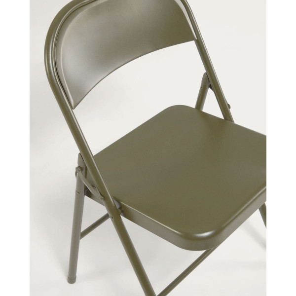 Стілець розкладний La Forma Aidana CC2093R19 Темно-зелений-5