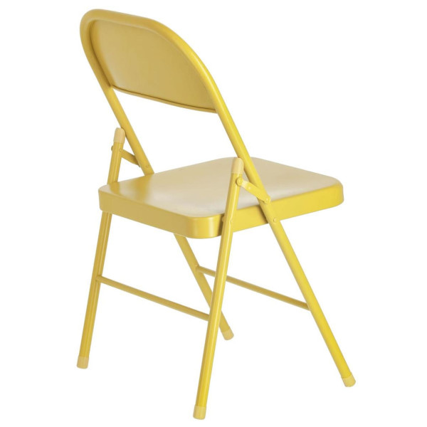 Стілець розкладний La Forma Aidana CC2093R81 Жовтий-4