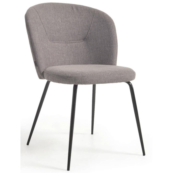 Стілець La Forma Anoha CC2027PK03 Сірий тканина-0