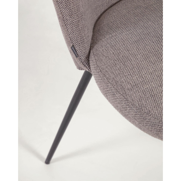 Стілець La Forma Anoha CC2027PK03 Сірий тканина-12