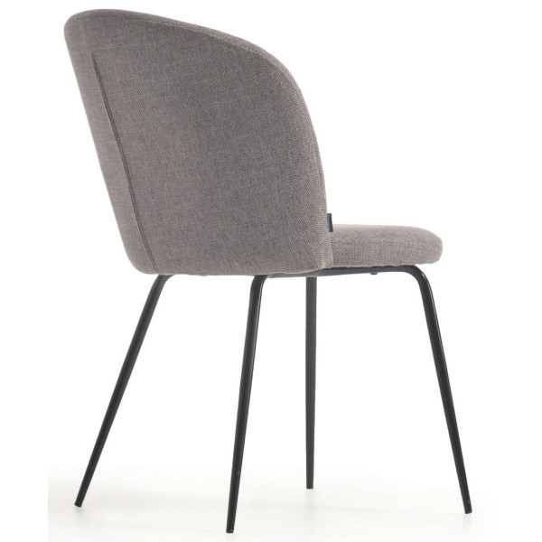 Стілець La Forma Anoha CC2027PK03 Сірий тканина-9