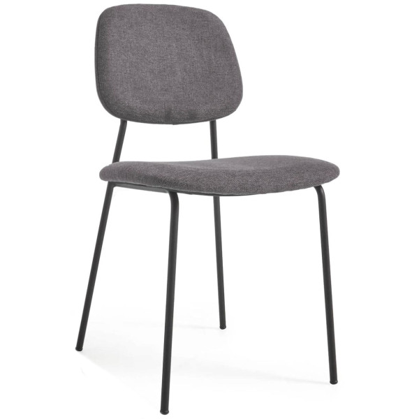 Стілець La Forma BENILDA CC3003KY15 Темно-сірий тканина-0