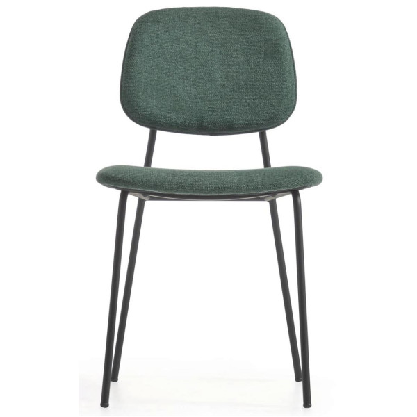 Стілець La Forma BENILDA CC3003KY19 Темно-зелений тканина-3