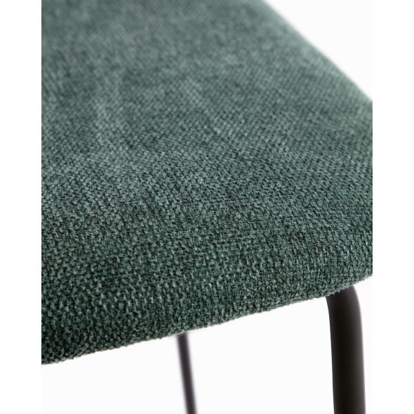 Стілець La Forma BENILDA CC3003KY19 Темно-зелений тканина-8