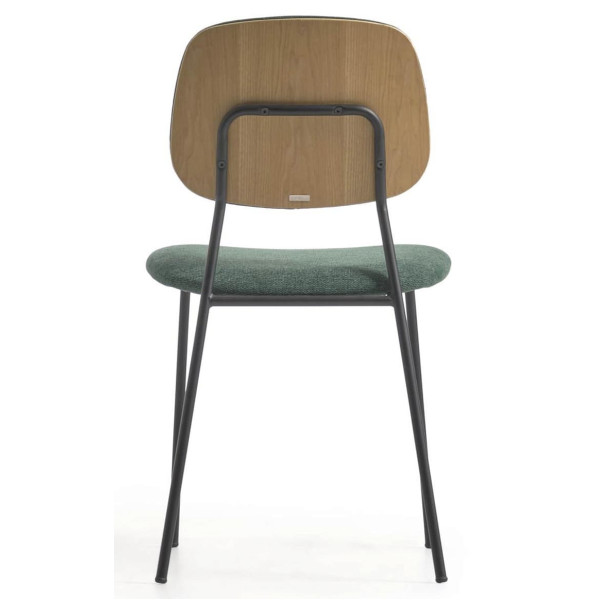 Стілець La Forma BENILDA CC3003KY19 Темно-зелений тканина-6